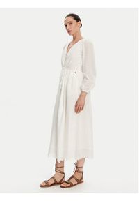 Pepe Jeans Sukienka letnia Deepty PL953693 Biały Regular Fit. Kolor: biały. Materiał: bawełna. Sezon: lato #3