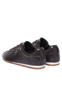 TOMMY HILFIGER - Tommy Hilfiger Sneakersy Bella Sneaker Leather FW0FW09495 Brązowy. Kolor: brązowy. Materiał: skóra #2