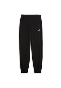 Puma - Spodnie damskie PUMA ESS Small No. 1 Logo Comfort High-Waist. Stan: podwyższony. Kolor: czarny