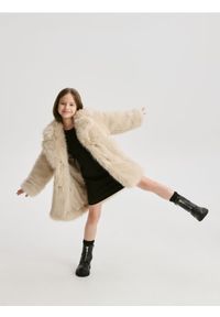 Reserved - Sukienka z kokardkami - czarny. Typ kołnierza: kokarda. Kolor: czarny. Materiał: bawełna. Typ sukienki: proste