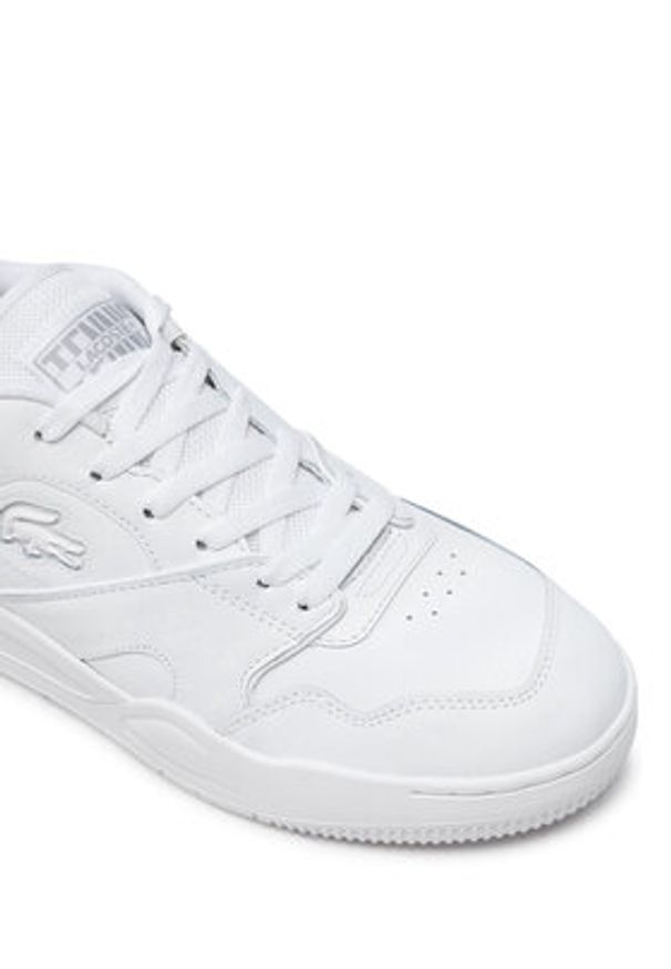 Lacoste Sneakersy 7-48SMA0025 Biały. Kolor: biały. Materiał: skóra