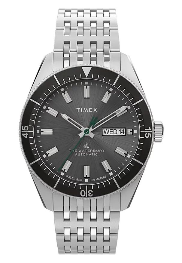 Timex - Zegarek Męski TIMEX Dive WATERBURY TW2V24900. Styl: militarny