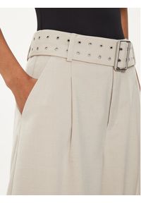 GESTUZ - Gestuz Spodnie materiałowe Editha 10908856 Beżowy Relaxed Fit. Kolor: beżowy. Materiał: syntetyk #6