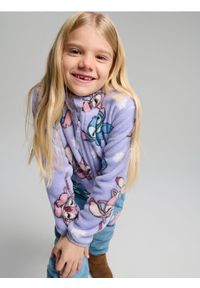 Sinsay - Bluza bomber Stitch - fioletowy. Kolor: fioletowy #1