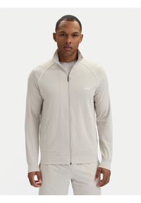 BOSS Bluza Mix&Match 50515307 Beżowy jasny Regular Fit. Kolor: beżowy. Materiał: bawełna #1