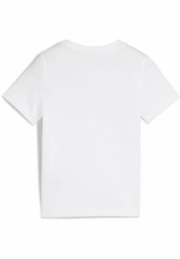 Koszulka Puma Ess No. 1 Logo Tee Ps, Dzieci. Kolor: biały. Materiał: bawełna, materiał