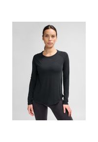 Damska koszulka z długim rękawem Hummel MT Vanja. Kolor: czarny. Długość rękawa: długi rękaw. Długość: długie. Sport: joga i pilates, fitness #1