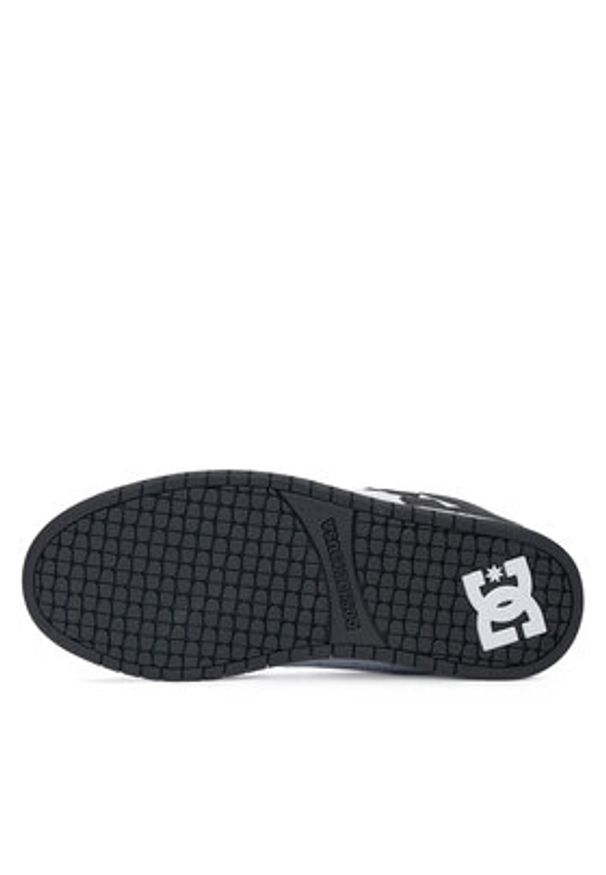 DC Shoes Sneakersy COURT GRAFFIK 300529-WLK Biały. Kolor: biały. Materiał: skóra