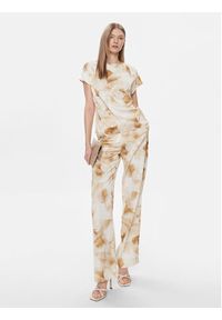 Calvin Klein Bluzka K20K206888 Beżowy Regular Fit. Kolor: beżowy. Materiał: syntetyk #4