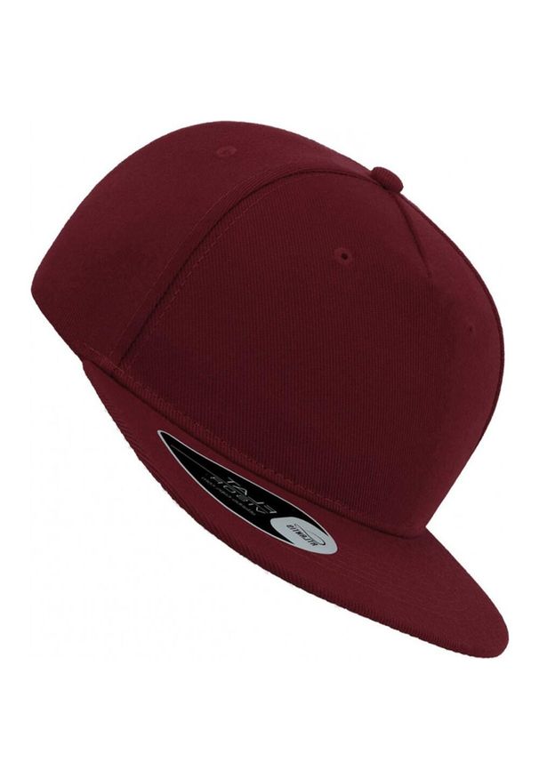 ATLANTIS - 5 Panel Snapback Baseball Cap. Kolor: czerwony, brązowy, wielokolorowy