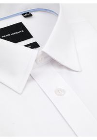 Pako Lorente - PAKO LORENTE – Biała koszula męska. Kolor: biały. Materiał: poliester, bawełna. Długość rękawa: długi rękaw. Długość: długie #5