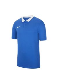 Nike - Koszulka Polo Z Krótkim Rękawem Dla Dzieci Park 20 DriFIT. Typ kołnierza: polo. Kolor: niebieski. Długość rękawa: krótki rękaw. Długość: krótkie