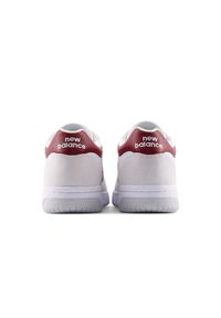 Buty unisex New Balance BB480LIR – białe. Okazja: na co dzień. Kolor: biały. Materiał: skóra, dresówka, materiał, syntetyk. Szerokość cholewki: normalna. Sport: turystyka piesza #6