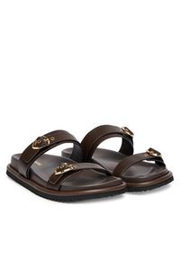 Blauer Klapki S6BLOOM03/LEA Brązowy. Kolor: brązowy. Materiał: skóra #4