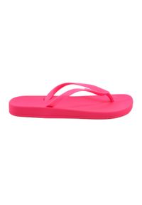 Klapki japonki damskie Ipanema 82591 AG368 Pink Neon różowe. Okazja: na plażę, na co dzień. Kolor: różowy. Materiał: guma. Sezon: lato. Styl: casual, elegancki, wakacyjny #6