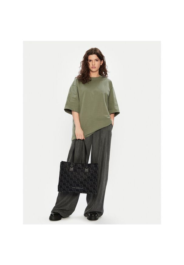 Karl Lagerfeld - Torebka KARL LAGERFELD. Kolor: czarny