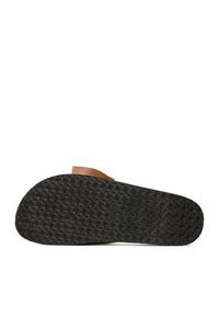 DeeZee Klapki E998-1 Beżowy. Kolor: beżowy. Materiał: materiał #4