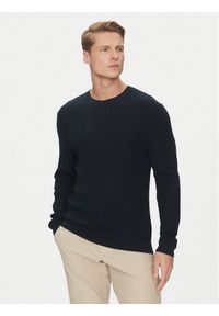 Marciano Guess Sweter 5GHR16 5861Z Granatowy Regular Fit. Kolor: niebieski. Materiał: bawełna #1