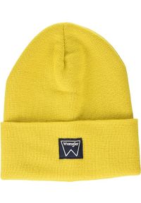 Wrangler - WRANGLER BASIC BEANIE DAMSKA CZAPKA GOLDEN ROD W0U0UHX1K