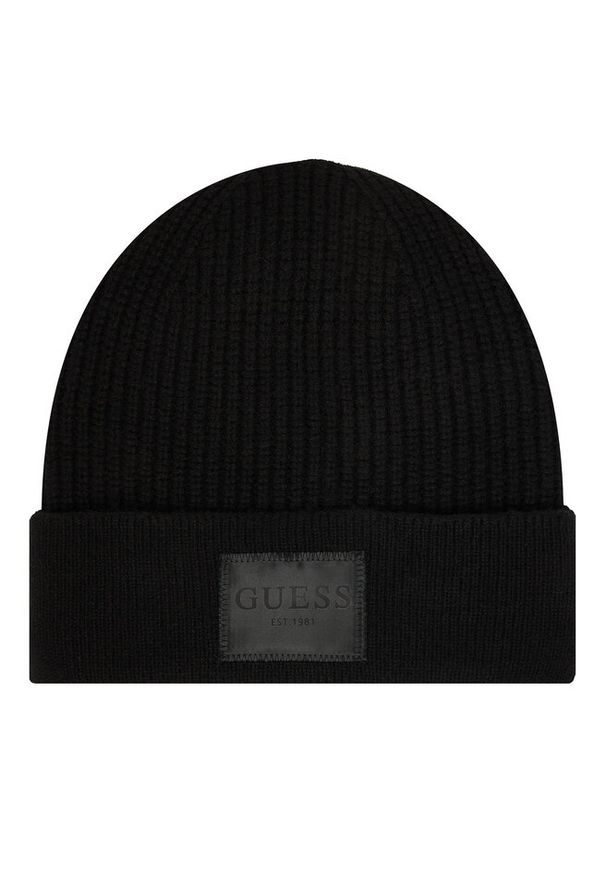 Czapka Guess. Kolor: czarny