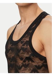 Emporio Armani Tank top EM002156 AF16108 FC039 Czarny Regular Fit. Kolor: czarny. Materiał: syntetyk #3