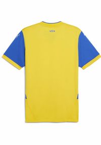 Puma - Męska koszulka FC Shakhtar Donetsk 24/25 PUMA Racing Blue Faster Yellow. Kolor: żółty, wielokolorowy, niebieski