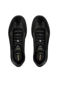 Geox Sneakersy U Baltmoore U56LDF 08522 C9999 Czarny. Kolor: czarny. Materiał: skóra