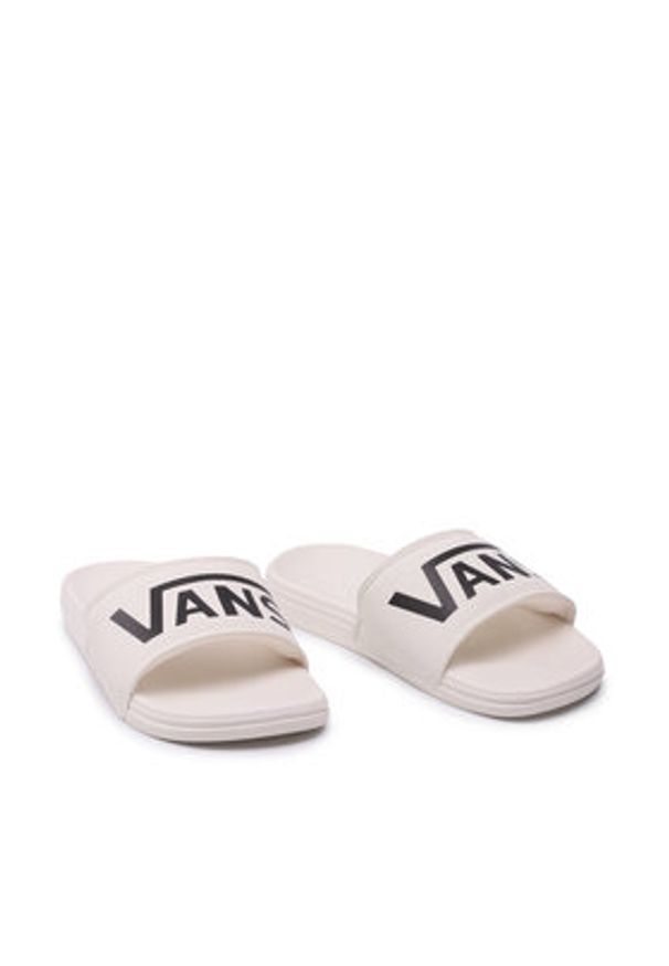 Vans Klapki La Costa Slide-On VN0A5HFEX0Z1 Biały. Kolor: biały. Materiał: skóra