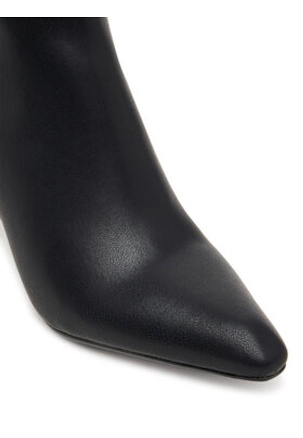 Armani Exchange Botki XW001645 AF13876 UC001 Czarny. Kolor: czarny. Materiał: skóra