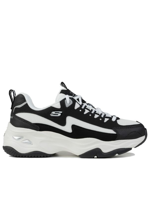 skechers - Buty damskie sportowe Skechers D LITES 4.0. Kolor: czarny, biały, wielokolorowy
