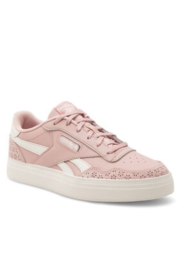 Reebok Sneakersy Court Advance 100074335 Różowy. Kolor: różowy. Materiał: skóra