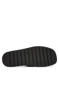 Calvin Klein Klapki Sq Molded Sandal Xcross Lth HM0HM02235 Brązowy. Kolor: brązowy. Materiał: skóra #2