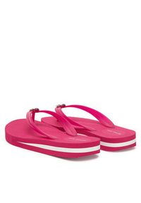 MICHAEL Michael Kors Japonki Posie Flip Flop 40S6PSFA3Q Różowy. Kolor: różowy. Materiał: syntetyk #4