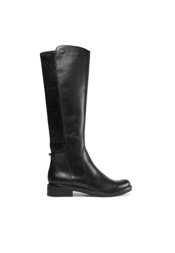 Oficerki Caprice. Kolor: czarny