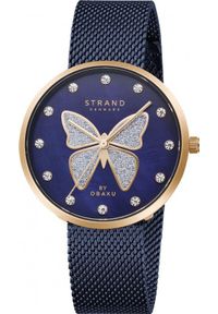 Zegarek Strand Zegarek damski Strand S700LXVLML-DB CYRKONIE niebieski. Kolor: niebieski #1