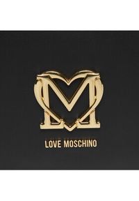 Love Moschino - LOVE MOSCHINO Torebka JC4286PP0IKJ100A Czarny. Kolor: czarny. Materiał: skórzane #4