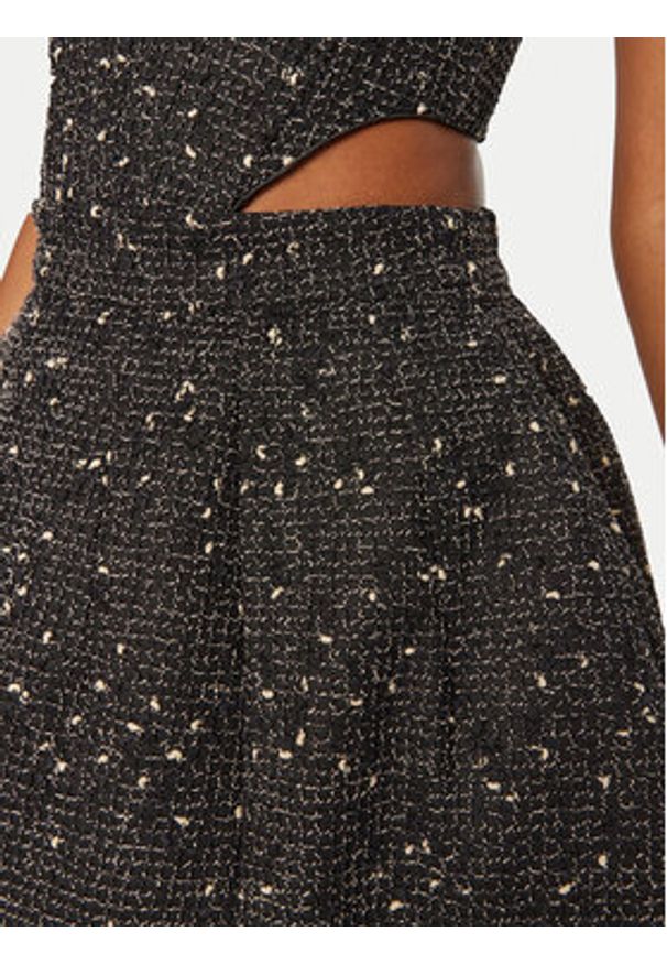BARDOT Spódnica trapezowa Lyna 59777SB Czarny Regular Fit. Kolor: czarny. Materiał: bawełna, syntetyk