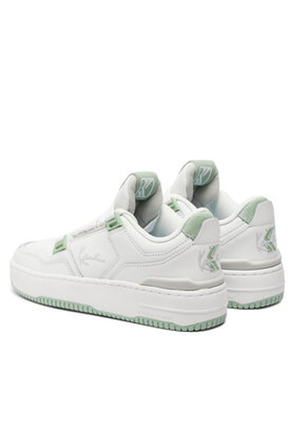 Karl Kani Sneakersy KKFWW000364 Biały. Kolor: biały. Materiał: skóra