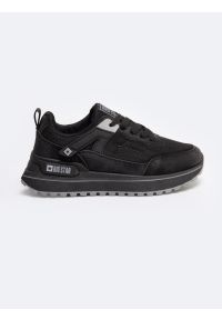 Big-Star - Sneakersy dziecięce czarne RR374068 906. Okazja: na co dzień, na uczelnię. Kolor: czarny. Materiał: materiał