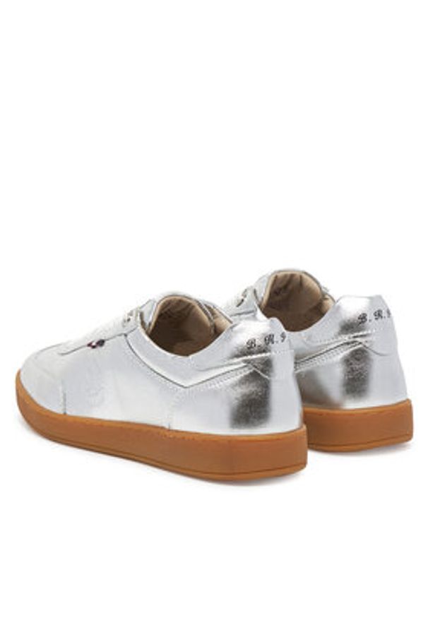 Beverly Hills Polo Club Sneakersy WI44-VOUN-02 Srebrny. Kolor: srebrny. Materiał: skóra