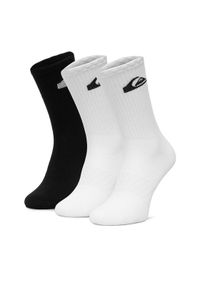 Quiksilver Skarpety długie CEO_BR_QUIK_2042_W_AW25 (3 PACK) Biały. Kolor: biały. Materiał: bawełna #1