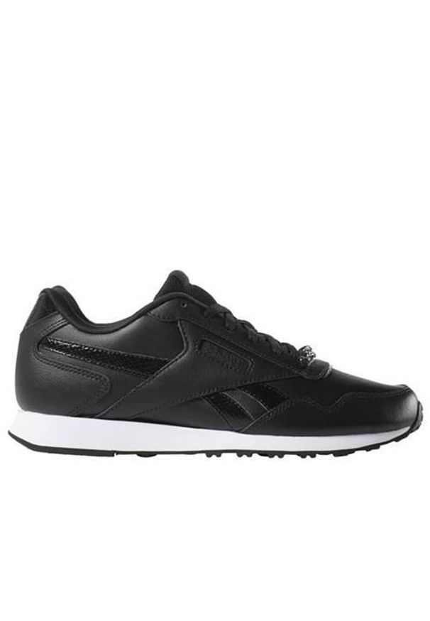 Buty do chodzenia damskie Reebok Royal Glide W. Zapięcie: sznurówki. Kolor: czarny, biały, wielokolorowy. Materiał: syntetyk, materiał. Szerokość cholewki: normalna. Model: Reebok Royal. Sport: turystyka piesza
