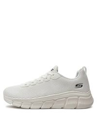 skechers - Skechers Sneakersy Bobs B Flex-Visionary Essence 117346/W Biały. Kolor: biały. Materiał: materiał, mesh