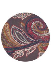 Elegancki Krawat Chattier - Kolorowy w Orientalny Wzór. Kolor: wielokolorowy. Materiał: tkanina. Wzór: kolorowy. Styl: elegancki #4