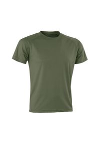 SPIRO - Męska Koszulka Impact Aircool. Kolor: zielony. Sport: turystyka piesza #1