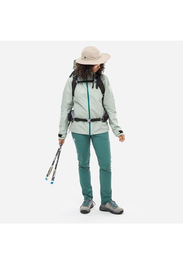 Spodnie trekkingowe damskie Millet Ubic Stretch Pant W regular fit. Kolor: zielony
