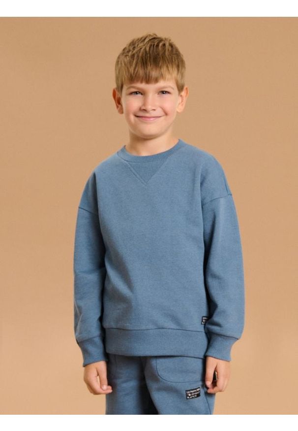 Sinsay - Bluza crewneck - szary. Kolor: szary