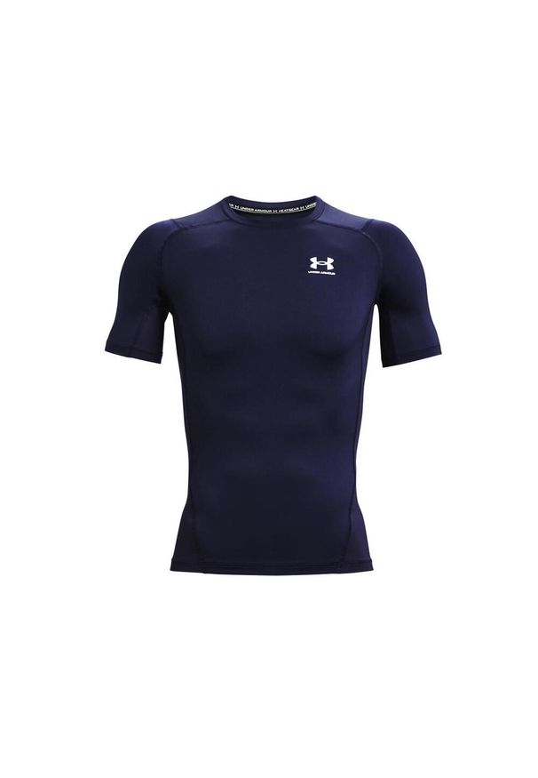 Jersey Under Armour à manches courtes. Kolor: wielokolorowy, niebieski, biały. Materiał: jersey