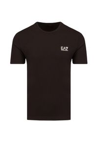 EA7 Emporio Armani - T-shirt EA7 EMPORIO ARMANI. Okazja: na co dzień. Materiał: bawełna, włókno. Wzór: gładki. Styl: sportowy, casual, klasyczny
