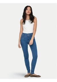 only - ONLY Top Val 2-Way 15371705 Biały Slim Fit. Kolor: biały. Materiał: bawełna #2